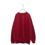 GIANNI M Logo тренировочный футболка XL красный желтый черный вышивка большой размер б/у одежда . America скупка a603-6682