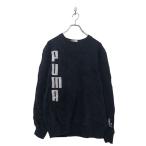 PUMA принт тренировочный футболка Puma черный S обратная сторона ворсистый б/у одежда . America скупка a605-5853