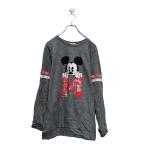 Disney принт тренировочный футболка Disney женский M серый герой б/у одежда . America скупка a606-5402