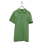 NAUTICA короткий рукав одноцветный рубашка-поло Polo Nautica L красный L one отметка Logo б/у одежда . America скупка a606-5847