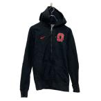 NIKE принт тренировочный Parker Nike Kids S черный полный Zip обратная сторона ворсистый б/у одежда . America скупка a606-5958