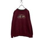 MC sportswear Logo тренировочный футболка M женский балка gun ti Layered шея стразы б/у одежда . America скупка a606-6037