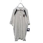 Champion короткий рукав переключатель рубашка-поло L белый черный Champion спорт одежда one отметка Logo б/у одежда . America скупка a606-6160