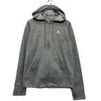 adidas Logo тренировочный Parker женский XS Adidas серый Zip выше б/у одежда . America скупка a608-5007