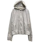 Champion Zip выше одноцветный тренировочный Parker M женский белый Champion б/у одежда . America скупка a608-5119