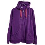 ellesse Logo тренировочный Parker женский M~ лиловый ellesse Zip выше б/у одежда . America скупка a608-5150