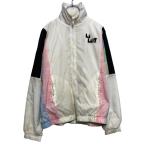 FOREVER 21 ナイロン ジャケット フォーエバー S ホワイト レディース ブルゾン フルジップ 古着卸 アメリカ仕入 a610-7223