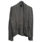 H&amp;M акрил вязаный свитер кардиган M угольно-серый H and M перо ткань простой б/у одежда . America скупка a612-6484