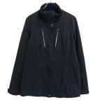 GERRY ジャケット M ブラック ジップアップ 胸ポケット スポーティー シンプル アウター 古着卸 アメリカ仕入 a703-5773