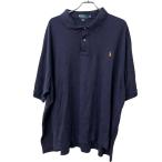 POLO RALPH LAUREN 半袖 ポロシャツ 3XL ネイビー ポロ ラルフローレン ビッグサイズ 古着卸 アメリカ仕入 a707-5713
