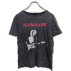 ショッピングforever21 FOREVER21 半袖 プリントTシャツ レディース S グレー フォーエバー21 古着卸 アメリカ仕入 a708-5478