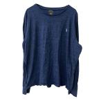 POLO RALPH LAUREN 長袖 ロゴTシャツ L ネイビー ポロラルフローレン ロンT ロングTシャツ シンプル カットソー トップス 秋物 a709-6682