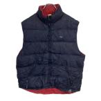 ショッピングアメリカンイーグル AE ダウンベスト M〜 ブラック レッド アメリカンイーグル ジップアップ リバーシブル ダウンフェザー 中綿 トップス 冬物 a711-6010