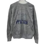 ARTEX プリントスウェット トレーナー L グレー ネイビー プルオーバー ビッグプリント スウェット カジュアル 秋物 a712-5177