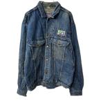 ショッピングGENERATION GENERATION BLUES デニムジャケット L インディゴブルー ボタン 胸ポケット コットン アウター 春物 a712-6814