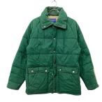 70s〜80s USA製 Carter's 中綿ジャケット L グリーン カーターズ ロケットTALON 涙TALON タロンジップ アウター 冬物 a802-5361