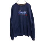 MC Sport тренировочный футболка L размер темно-синий б/у одежда . America скупка t2207-3262