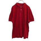 CHAPS рубашка-поло с коротким рукавом XL размер chaps custom Fit красный б/у одежда . America скупка t2207-3783