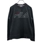 FILA Logo тренировочный S размер filler серый большой Logo la gran б/у одежда . America скупка t2210-3101