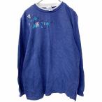 BLAIR вышивка тренировочный женский M размер Layered шея лиловый б/у одежда . America скупка t2212-3020