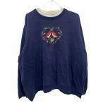 CLASSIC ELEMENTS вырез лодочкой тренировочный женский XL размер ранг размер надпись 20/22W Logo вышивка темно-синий б/у одежда . America скупка t2212-3164