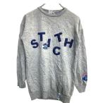 Disney герой тренировочный 2XS размер Disney женский вышивка принт серый Stitch б/у одежда . America скупка t2405-3381