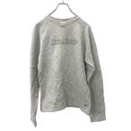 NIKE Logo тренировочный XL размер Nike V шея крем серия б/у одежда . America скупка t2406-3318