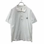 POLO CLUB короткий рукав Logo рубашка-поло XXL размер Polo Club вышивка половина кнопка большой белый хлопок б/у одежда . America скупка t2406-3385
