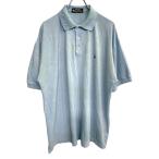 POLO RALPH LAUREN рубашка-поло с коротким рукавом XL размер примерно голубой б/у одежда . America скупка t2406-3441