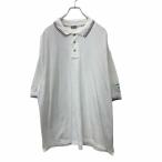 Columbia рубашка-поло с коротким рукавом XXL размер Colombia большой размер . карман вышивка белый б/у одежда . America скупка t2406-3603