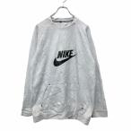 NIKE Logo тренировочный футболка XL размер Nike карман белый б/у одежда . America скупка t2406-4047