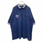 CAR OUEST рубашка-поло с коротким рукавом 2 XL размер большой размер половина кнопка Lynn ga- б/у одежда . America скупка t2408-3800