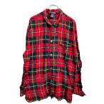 POLO RALPH LAUREN ネルシャツ XLサイズ ポロラルフローレン チェックシャツ コットン 古着卸 アメリカ仕入 t2411-4310