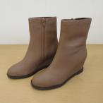 ショッピングウェッジソール ウェッジソールショートブーツ（トレトレ）