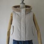 ボアコンビ中わたジップフードベスト（ガレナ）