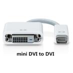 Apple Mac用 Mini DVI-DVIアダプタ