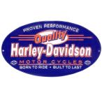 ハーレーダビッドソン 看板 メタル プレート Harley Davidson Quality バイク アメリカ 雑貨 ハーレー グッズ ガレージ 世田谷ベース