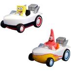 SpongeBob スポンジボブ HOT ROD BOATS ホットロッドボート ボブ パトリック セット フィギュア プルバックカー おもちゃ 車 ボート 船 フィギュア