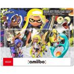 amiibo トリプルセット[インクリング【イエロー】/オクトリング【ブルー】/コジャケ](スプラトゥーンシリーズ) 新品未開封