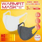 マスク 冬用 子供用 おしゃれ 洗える 暖かい ウォームフィットマスク 3枚入 柔らか素材 耳が痛くなりにくい 花粉症 花粉 ほこり ウイルス
