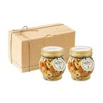 生はちみつ専門店 MY HONEY(マイハニー) ナッツ蜂蜜漬け 200g (B02:L(200g)×2個・ナチュラルボックス) | 程よい甘さ トー