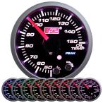 AUTOGAUGE オートゲージ 油温計 52ｍｍ スモークレンズ 10色バックライト 後付けメーター 追加メーター ワーニング ピーク機能 自動車 カスタム WEIMALL