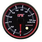 AUTOGAUGE オートゲージ RSMシリーズ 電圧計 メーター径60mm スイス製ステップモーター スモークフェイス 追加メーター 後付け 車 ホワイトLED