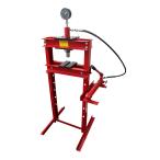 油圧プレス機 12トン メーター付 門型 12t 2トン 赤