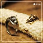 Yahoo! Yahoo!ショッピング(ヤフー ショッピング)アンティークテイスト 豹 モチーフ リング 指輪 レトロ シック アクセサリー レディース 限定 おしゃれ ファッション clover クローバー