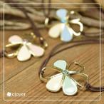 clover（クローバー） エナメルフラワーモチーフ ブレスレット レトロ シック アクセサリー レディース