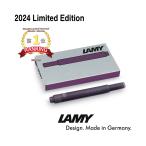 LAMY ラミー インク カートリッジ 2024年 限定カラー ブラックベリー 5本入 T10 並行輸入品