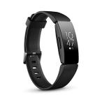 Fitbit InspireHR フィットネストラッカー Black L/Sサイズ FB413BKBK-FRCJK