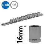 SIGNET シグネット  1/4dr 13pc 6point ショートソケットセット mm 11135 工具