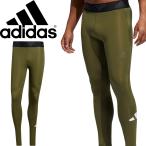 コンプレッション メンズ スパッツ adidas アディダス M テックフィット 3 BAR ロングタイツ/スポーツウェア トレーニング /24764-GL8916【返品不可】